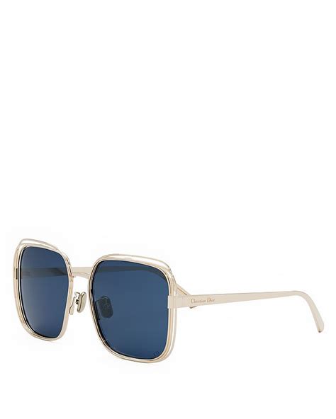 DIOR Fildior S1U 58mm Square Sunglasses 